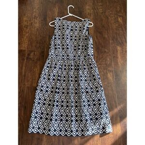 NWT Brooks Brothers Blue and White Dress (size 12)
